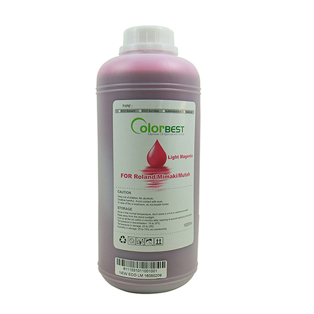 light magenta large format inkjet printing ink eco solvent ink